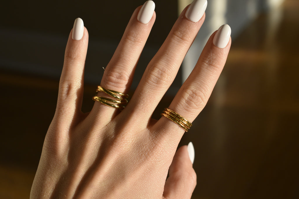 Golden Embrace Ring