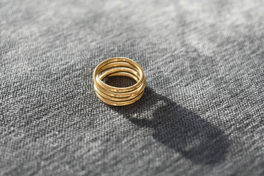 Golden Embrace Ring