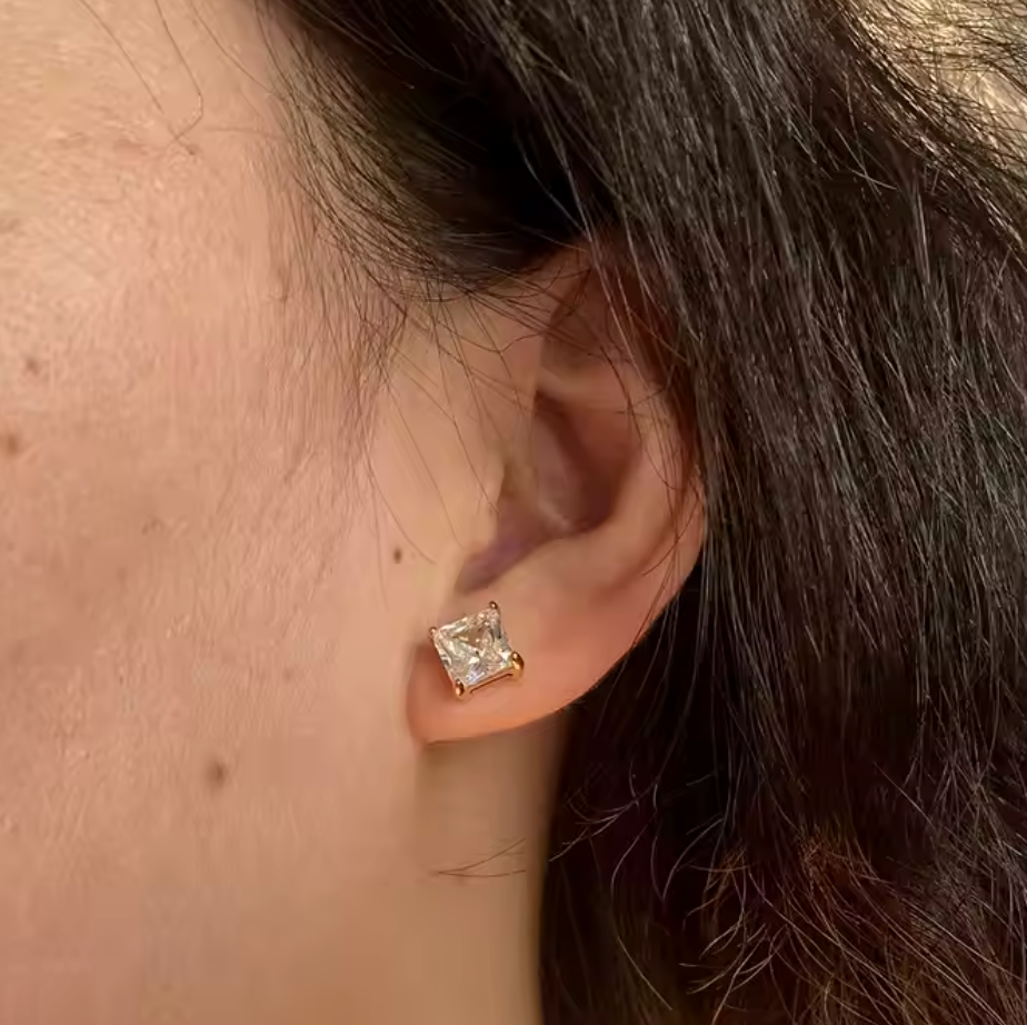 Golden Dew Cubic earrings