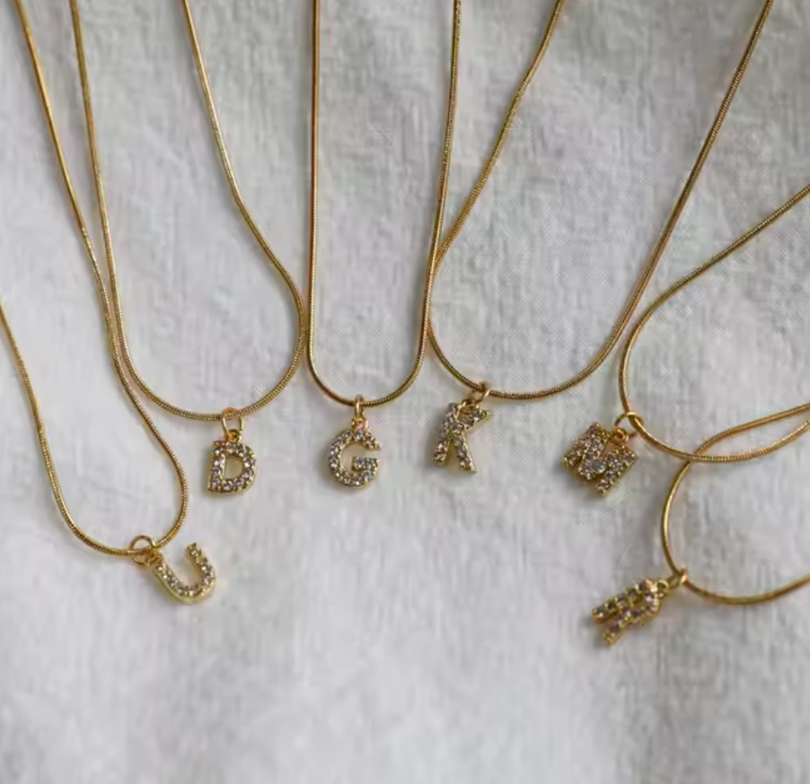 The Grace Letter Necklace